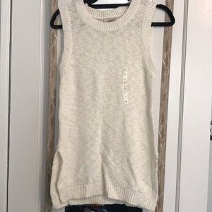 LOFT sleeveless lightweight sweater